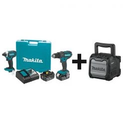 Cordless Combination Kit, 3 Tools, 18V DC