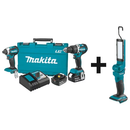 Cordless Combination Kit, 3 Tools, 18V DC
