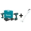 Makita Cordless Combination Kit, 3 Tools, 18V DC