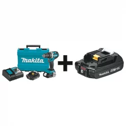 Drill Kit, Cordless, 2,000 RPM, 18V DC