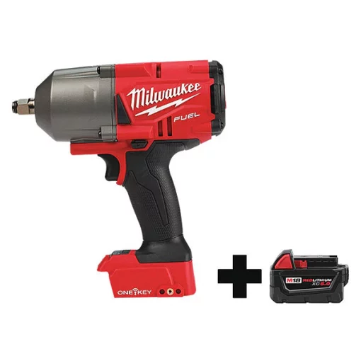Milwaukee Cordless Impact Wrench, Compact, 18VDC 1 Cordless Impact Wrench, Compact, 18VDC