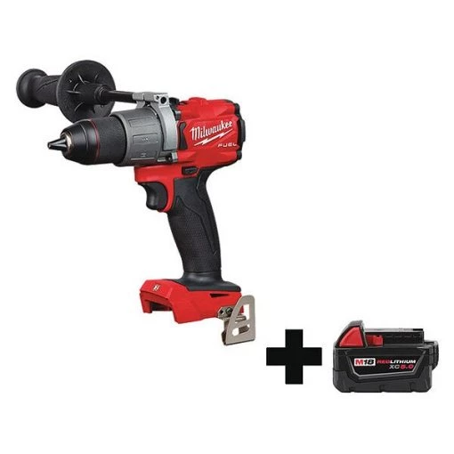 Milwaukee Drill Kit, Cordless, 1700 RPM, 18V DC 1 Drill Kit, Cordless, 1700 RPM, 18V DC