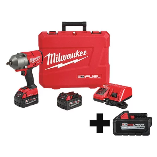 Milwaukee Impact Wrench, Cordless, Compact, 18VDC, Free Speed: 1750 rpm 1 Impact Wrench, Cordless, Compact, 18VDC, Free Speed: 1750 rpm