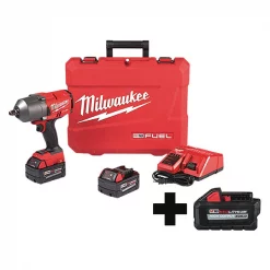 Impact Wrench, Cordless, Compact, 18VDC, Tool Weight: 5.9 lb.