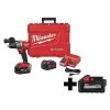 Milwaukee Cordless Drill/Driver Kit, 18.0V, Li-Ion, Chuck Size: 1/2 in