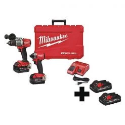 Cordless Combination Kit, 18V, 2 Tools, Series: M18 FUEL(TM)