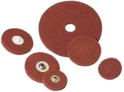 Standard Abrasives Buff and Blend HS Disc, A/O, 6in, VFN, PK10