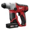 Milwaukee M12 Cordless Lithium-Ion 1/2” SDS-Plus Rotary Hammer Kit