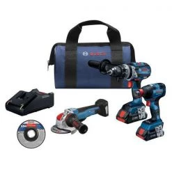Cordless Combination Kit, 4.0Ah, 18.0V
