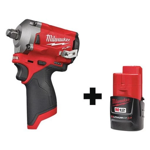 Impact Wrench, Bare Tool, Battery, 12VDC