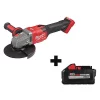 Milwaukee Angle Grinder, 18V DC, 6 in Wheel Dia.