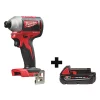 Milwaukee Cordless Impact Driver, 1/4" Drive, 18V