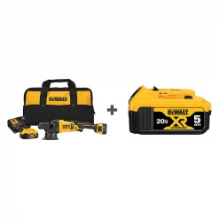 Dewalt Cordless Polisher Kit, 20V, Tool Weight: 5.5 lb