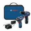 Bosch Cordless Combination Kit, 2 Tools, 12VDC