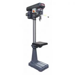 Floor Drill Press, Belt Drive, 2 hp, 120 V, 18 in Swing, Variable Speed