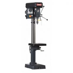 Floor Drill Press, Belt Drive, 2 hp, 120 V, 18 in Swing, Variable Speed