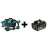 Makita Cordless Combination Kit, 18V DC, 2 Tools