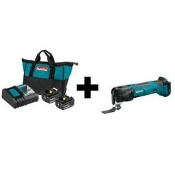 Makita Oscillating Tool, 18V DC, Cordless, 3.2 Degrees Oscillation Angle, LXT Series
