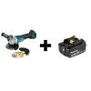 Makita Angle Grinder, 18.0 V, 5 in Wheel Dia.