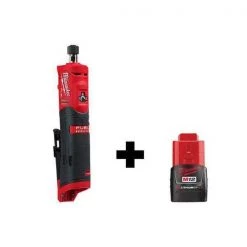 Milwaukee Cordless Die Grinder, 12V, Paddle Switch