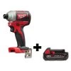 Milwaukee Impact Driver, Pistol Grip, 18VDC