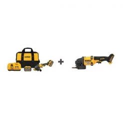 Dewalt Cordless Angle Grinder Kit, 60V, 9000 RPM