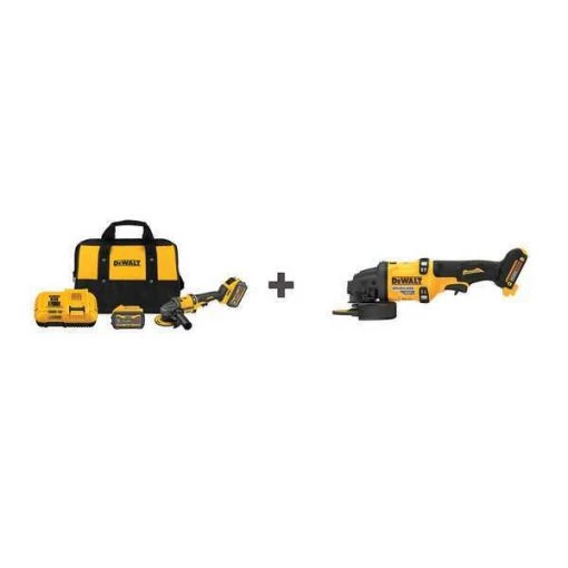 Dewalt Cordless Angle Grinder Kit, 60V, 9000 RPM 1 Cordless Angle Grinder Kit, 60V, 9000 RPM