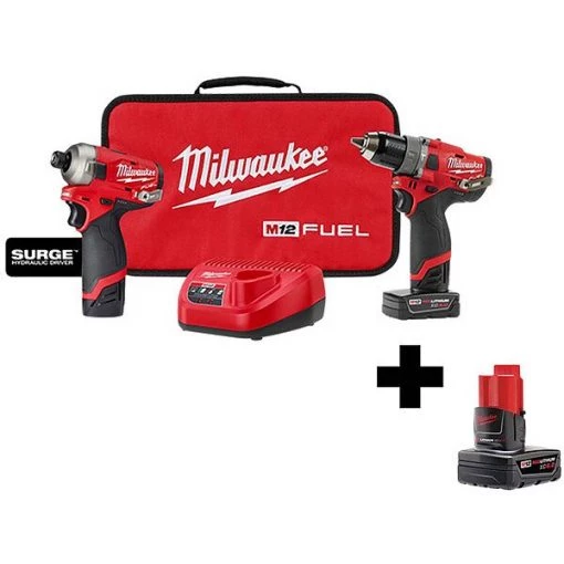Cordless Combination Kit, 12V, 2 Tools