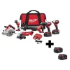 Milwaukee Cordless Combination Kit, 18V, 6 Tools