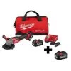 Milwaukee Angle Grinder Kit, 18.0 V, 6 in Wheel Dia.