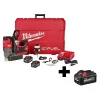 Milwaukee Magnetic Drill Kit, 690 RPM, 3 Batteries