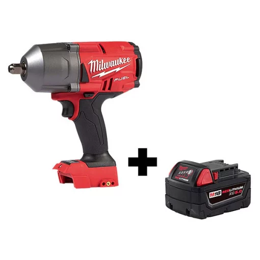 Impact Wrench, Cordless, 18V DC, 1800 RPM