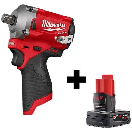 Impact Wrench, Cordless, 12V DC, 3000 RPM