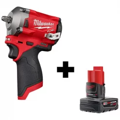 Impact Wrench, Cordless, 12V DC, 2700 RPM