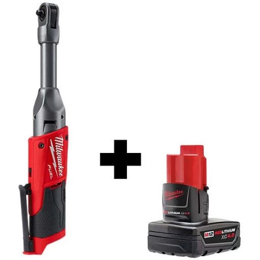 Ratchet, Cordless, 12V DC, 40 ft-lb Torque