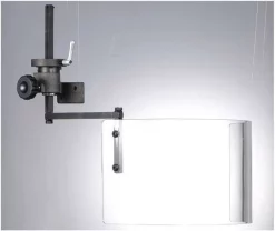 Swing Away Safety Guard, Cast Iron, White