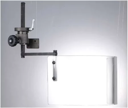 Dayton Swing Away Safety Guard, Cast Iron, White