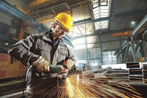 Angle Grinder, 5", 13 A, 11,000 RPM, 120VAC