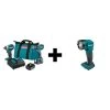 Makita 18V LXT BL Drill, 1/2" Impact Wrench Kit