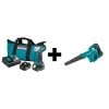 Makita LXT BL 1/2" Impact Wrench Kit, 18V
