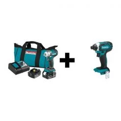 Makita 18V LXT BL 1/2" Impact Wrench Kit