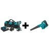 Makita LXT BL 1/2" Impact Wrench Kit, 18V