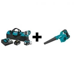 Makita LXT BL 1/2" Impact Wrench Kit, 18V