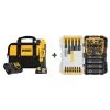 Dewalt Drill Kit, Cordless, 2000 RPM, 20V DC