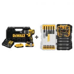 Dewalt Tool Connect Hammer Drill Kit, 1/2" Chuck