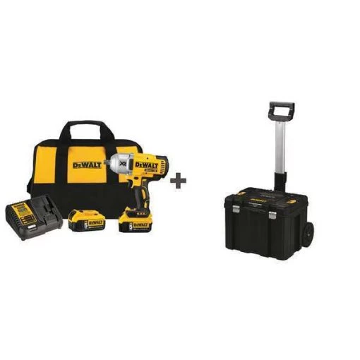 Impact Wrench, Cordless, Full-Size, 20VDC