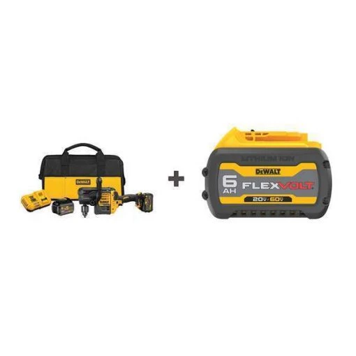 Dewalt Drill Kit, Cordless, 1250 RPM, 60V DC 1 Drill Kit, Cordless, 1250 RPM, 60V DC