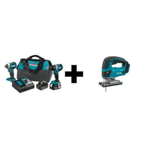Cordless Tool Combination Kit, 3 Tools