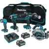 Makita XGT Brushless 4 Pc, Combo Kit (2, 40V max