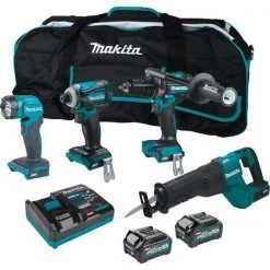 Makita XGT Brushless 4 Pc, Combo Kit (2, 40V max